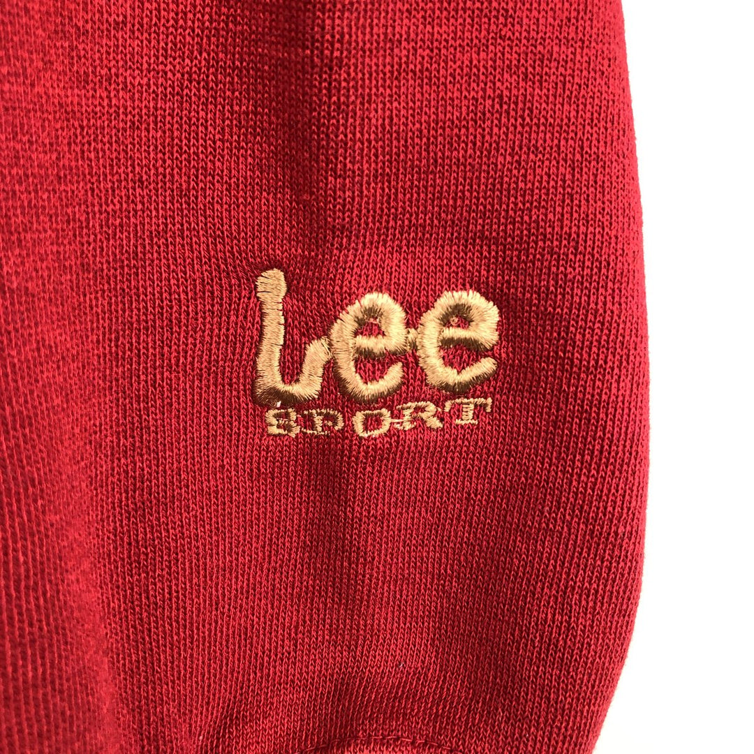 90'S Lee SPORT NFL San Francisco 49ers Sweatshirt, Men's Size XL unclear red type Vintage Second Hand