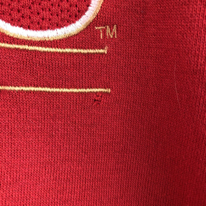 90'S Lee SPORT NFL San Francisco 49ers Sweatshirt, Men's Size XL unclear red type Vintage Second Hand