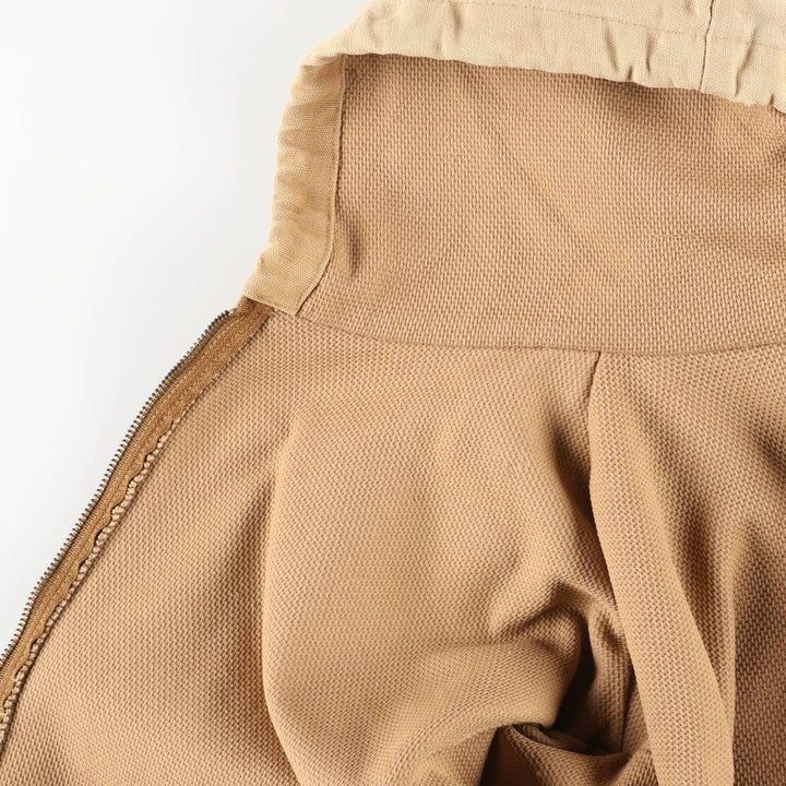 Carhartt Active Jacket Duck Full Zip Hoodie Men's XL unclear Beige type Vintage Second Hand