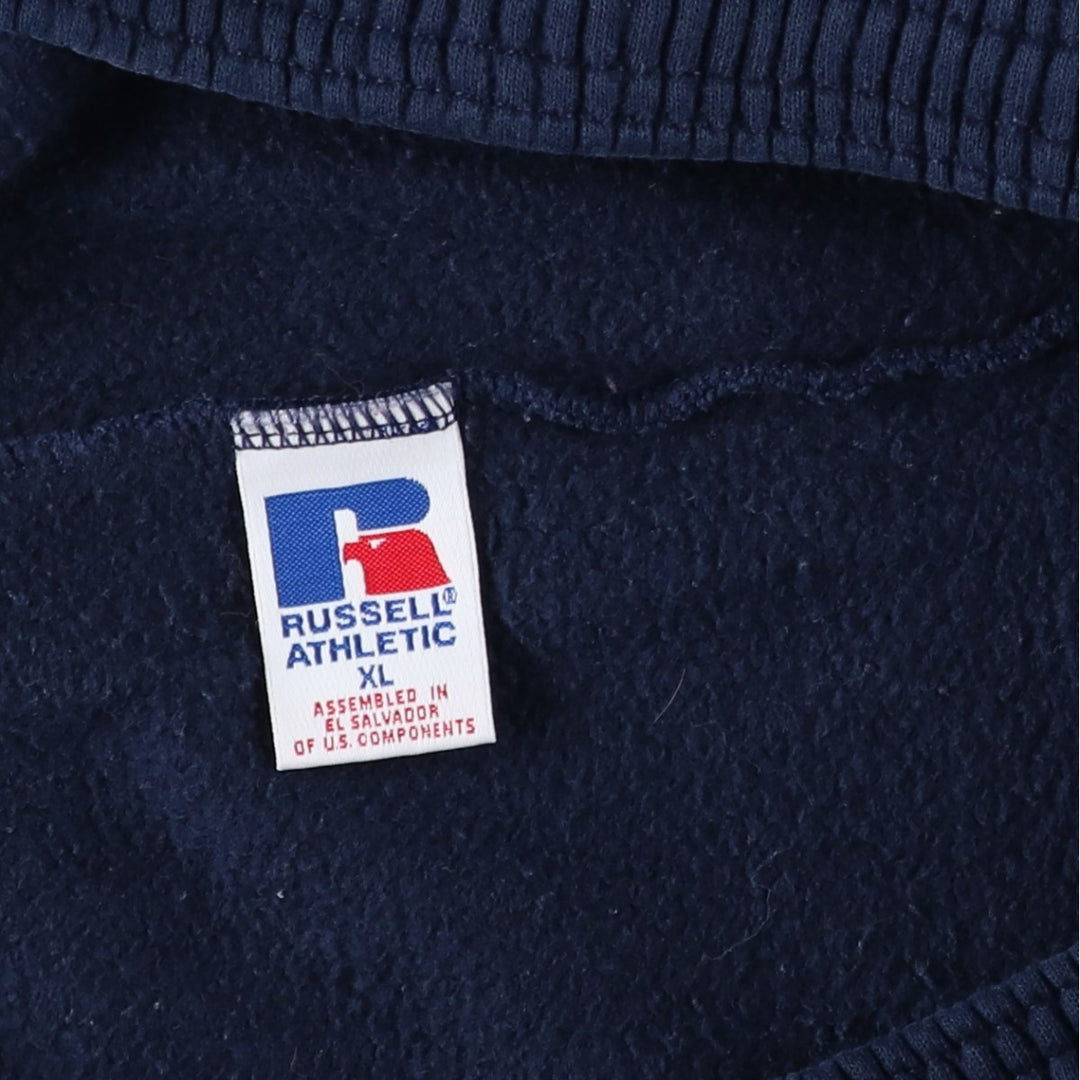 90'S Vintage Russell Sweatpants, Women's XL cotton navy blue type Vintage Second Hand