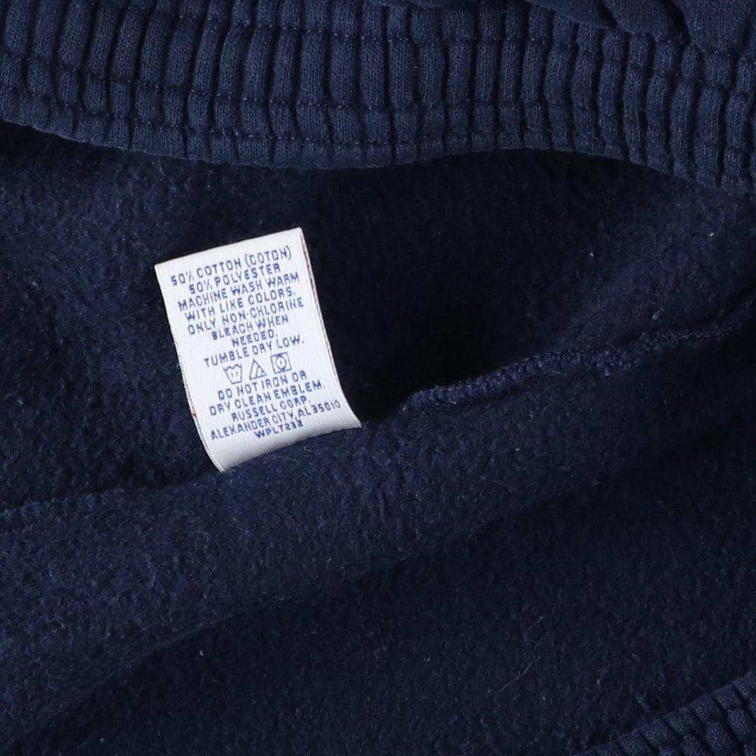 90'S Vintage Russell Sweatpants, Women's XL cotton navy blue type Vintage Second Hand