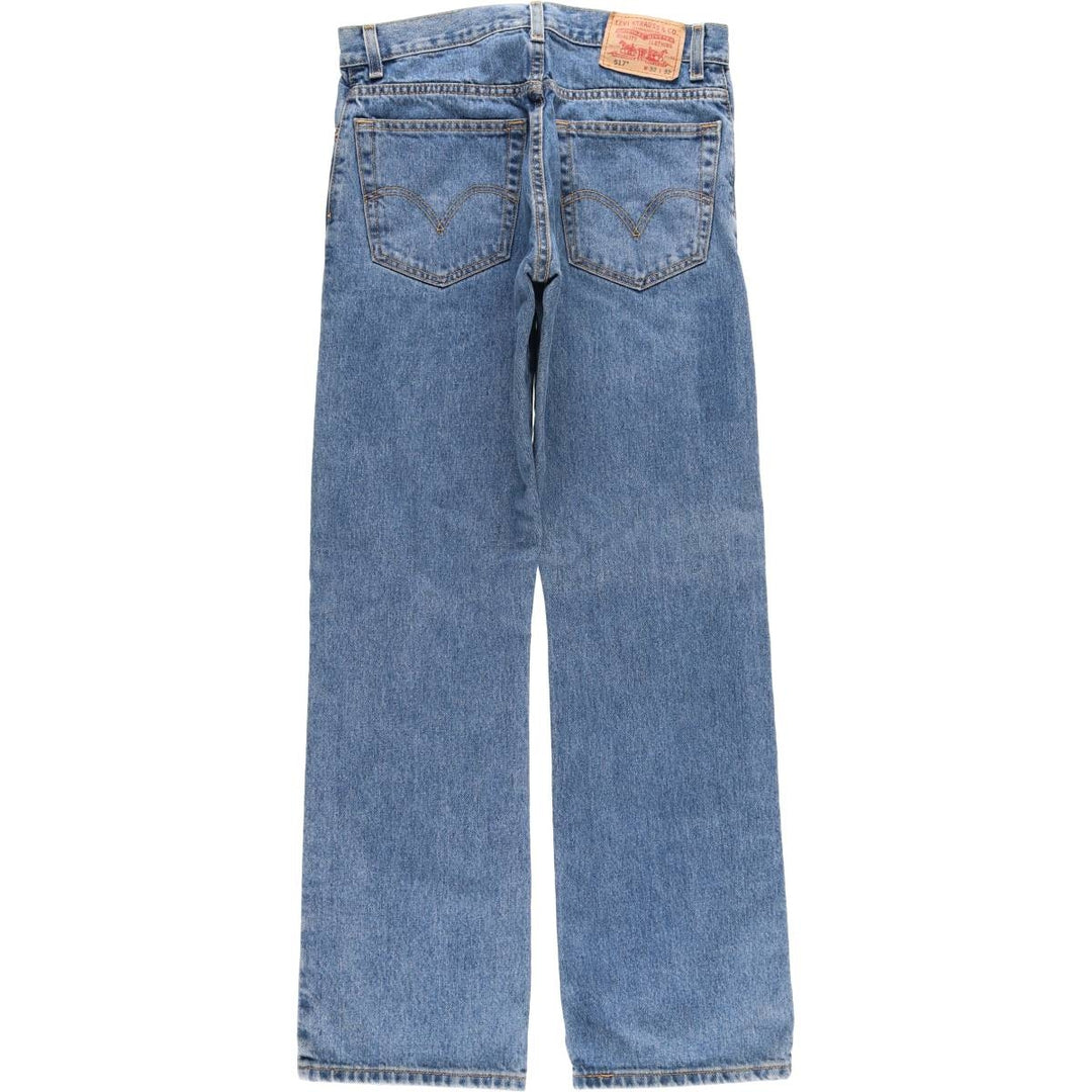 Levi's 517 BOOT CUT Bootcut denim pants for men, size w31 cotton blue type Vintage Second Hand