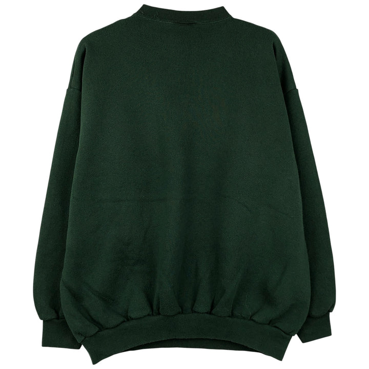 Vintage '90'S NFL Green Bay Packers Logo 7 sweatshirt, size L, men's cotton Green type dark green Vintage Second Hand