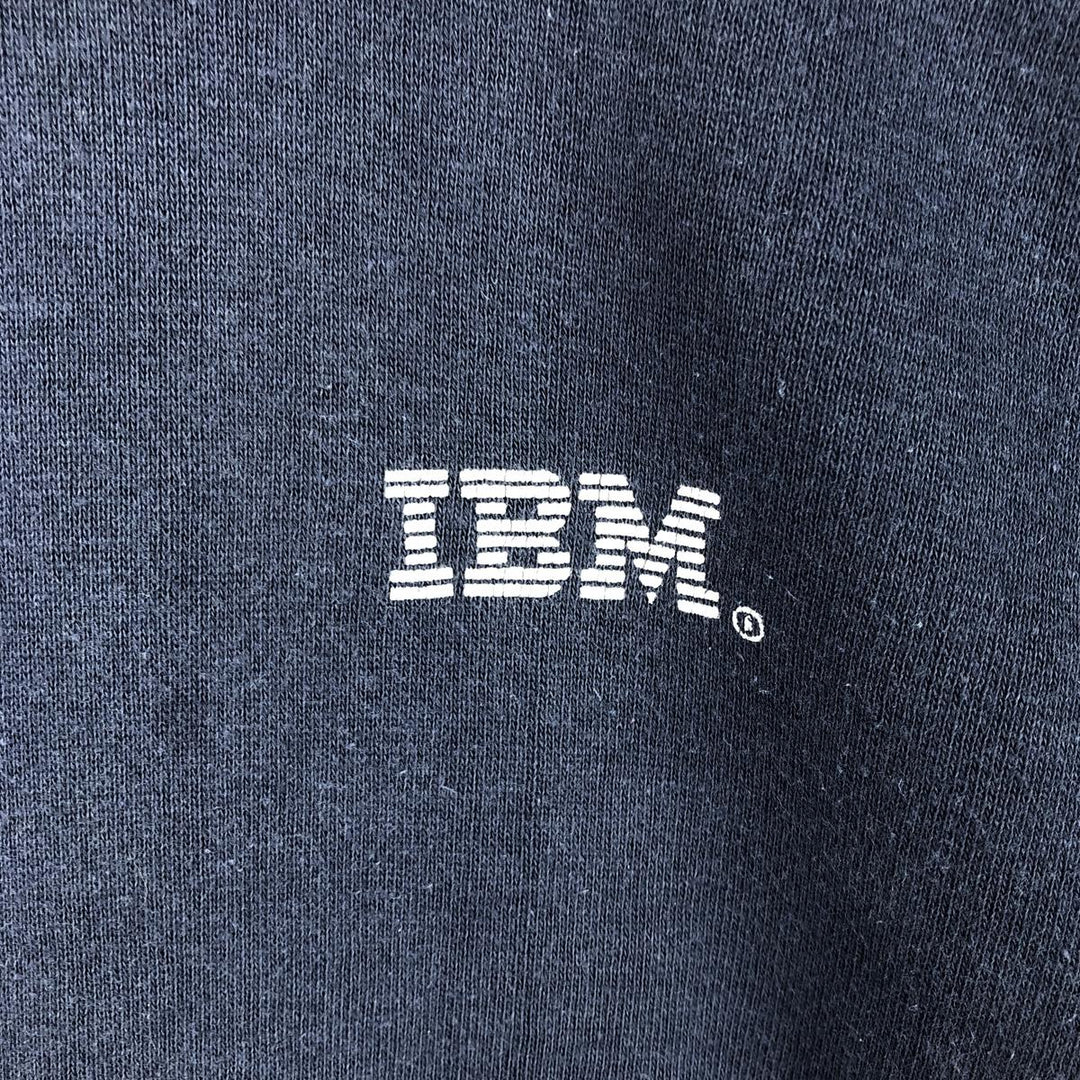 Vintage 1980'S Champion Trico Tag Advertising Pullover Hoodie, Made in USA, Women's Size L cotton navy blue type Vintage Second Hand