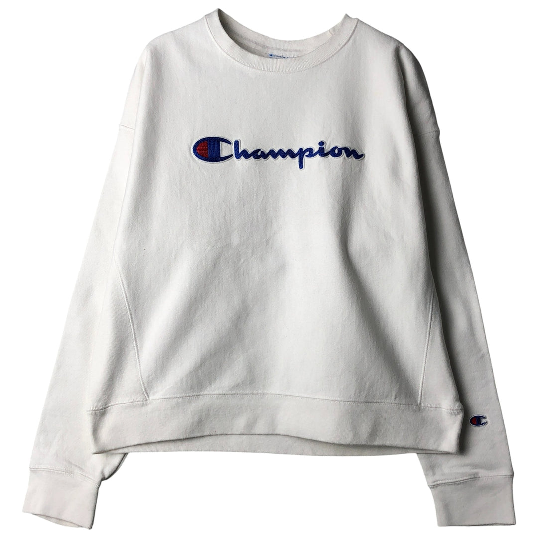 Champion Reverse Weave Logo Sweatshirt, Women's, Size XL unclear white type Vintage Second Hand