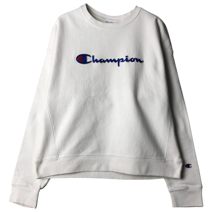 Champion Reverse Weave Logo Sweatshirt, Women's, Size XL unclear white type Vintage Second Hand