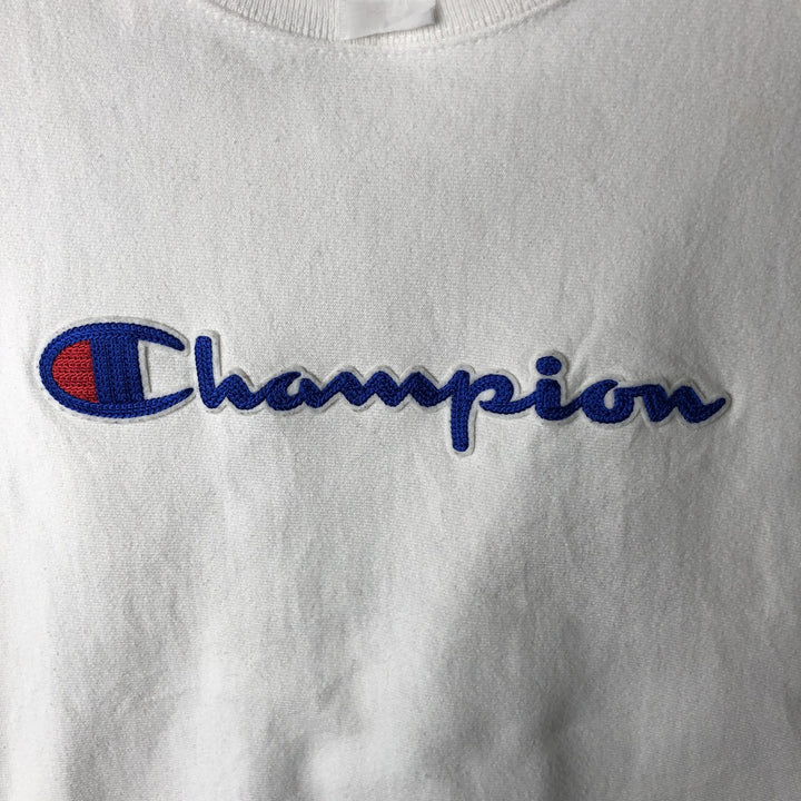 Champion Reverse Weave Logo Sweatshirt, Women's, Size XL unclear white type Vintage Second Hand
