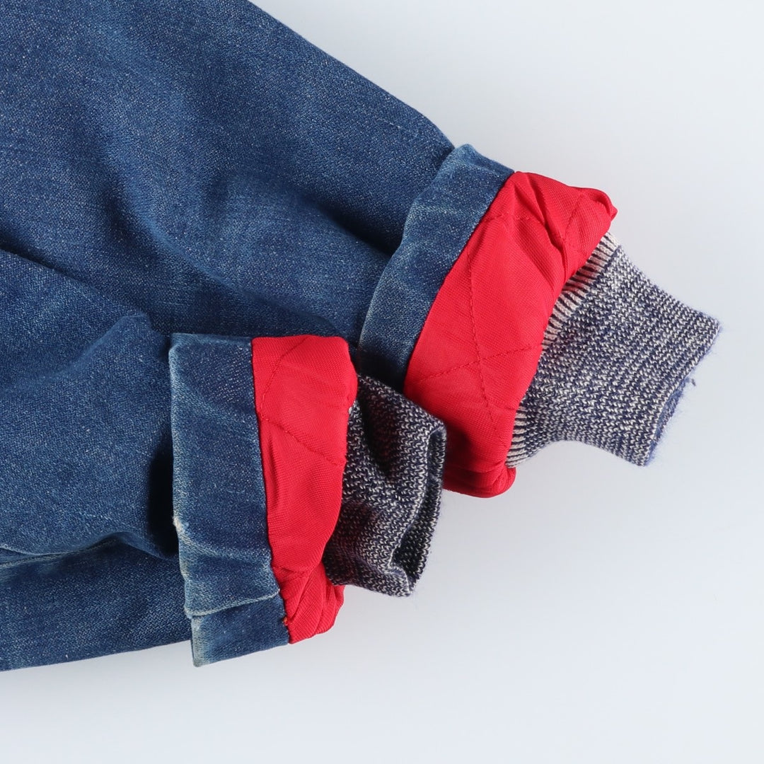 Vintage 1970'S Key Imperial denim jacket, men's size L unclear blue type Vintage Second Hand