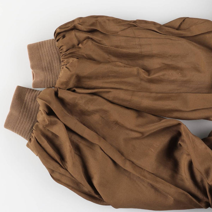 Suede leather blouson, men's size XL genuine leather brown type Vintage Second Hand