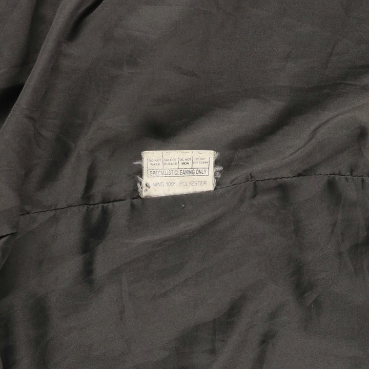 FREE LIVING Balster Jacket, Suede Leather Blouson, Men's XL Genuine Leather Suede Leather Khaki type brown Vintage Second Hand
