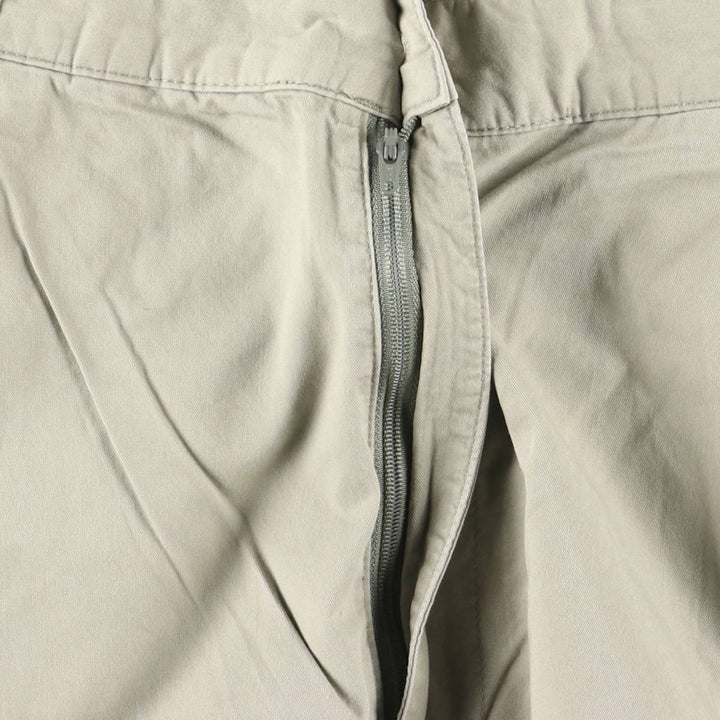 Ralph Lauren POLO by Ralph Lauren Two-pleat Chino Pants for Men, W35 cotton Khaki type sage green Vintage Second Hand