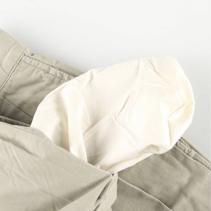 Ralph Lauren POLO by Ralph Lauren Two-pleat Chino Pants for Men, W35 cotton Khaki type sage green Vintage Second Hand