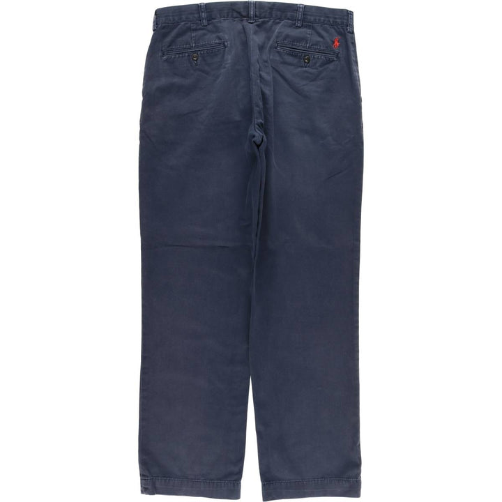 Ralph Lauren POLO by Ralph Lauren Classic Fit Chino Pants, Men's, Size W34 cotton navy blue type Vintage Second Hand