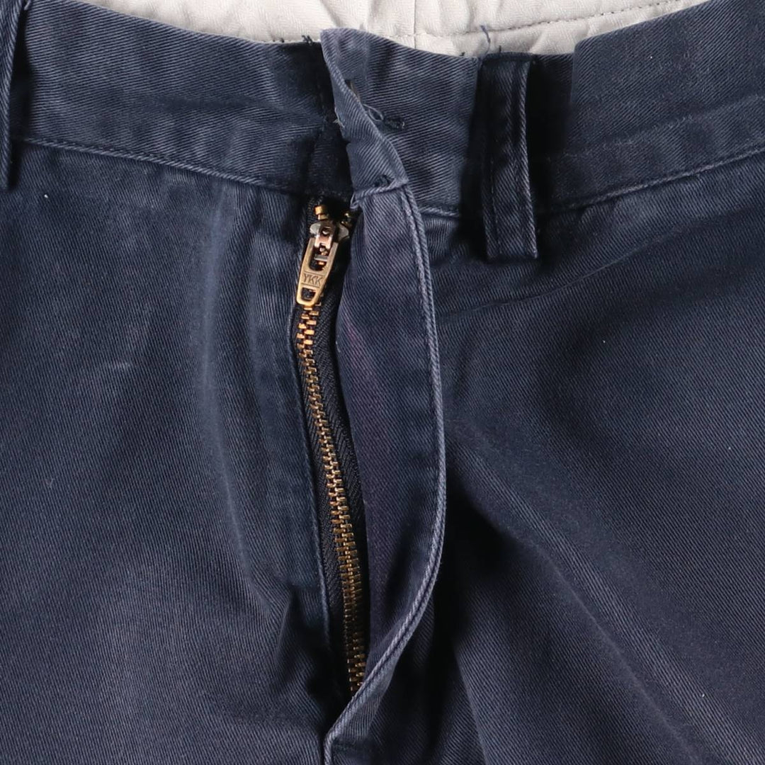 Ralph Lauren POLO by Ralph Lauren Classic Fit Chino Pants, Men's, Size W34 cotton navy blue type Vintage Second Hand
