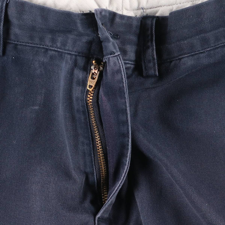 Ralph Lauren POLO by Ralph Lauren Classic Fit Chino Pants, Men's, Size W34 cotton navy blue type Vintage Second Hand