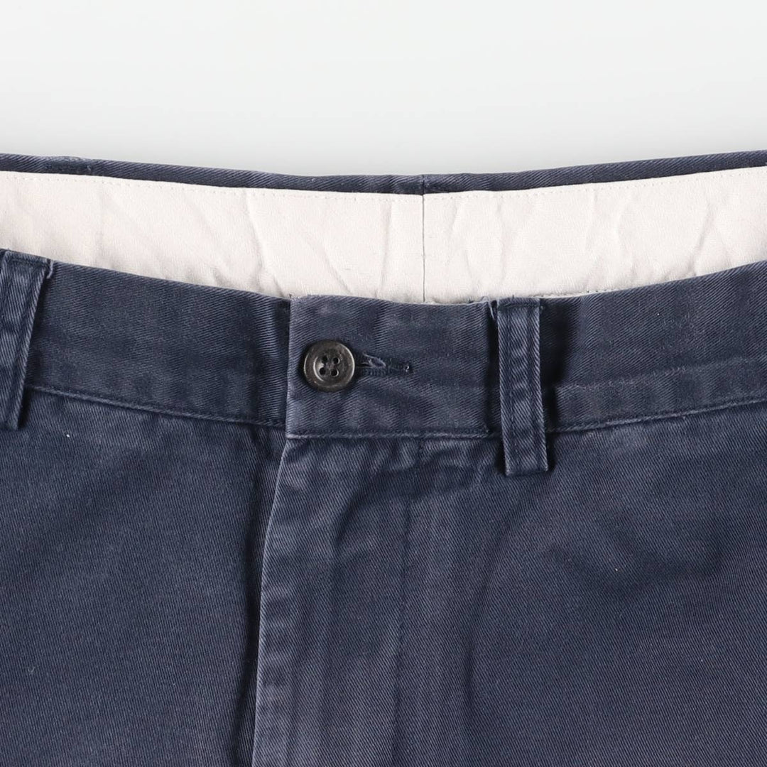 Ralph Lauren POLO by Ralph Lauren Classic Fit Chino Pants, Men's, Size W34 cotton navy blue type Vintage Second Hand