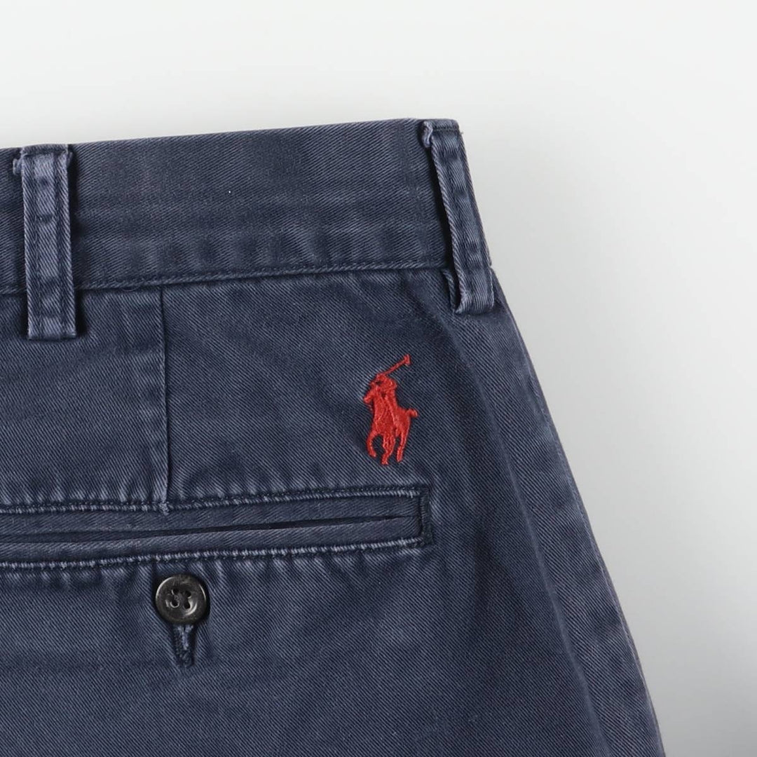 Ralph Lauren POLO by Ralph Lauren Classic Fit Chino Pants, Men's, Size W34 cotton navy blue type Vintage Second Hand
