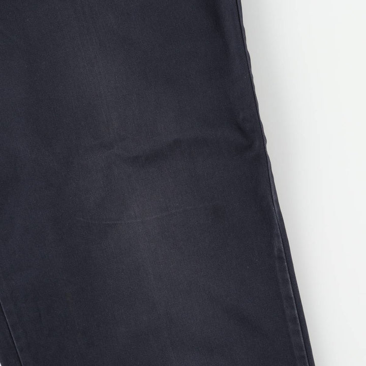 Ralph Lauren Polo Ralph Lauren Andrew Pant Two-pleat Chino Pants Men's W35 cotton navy blue type Vintage Second Hand