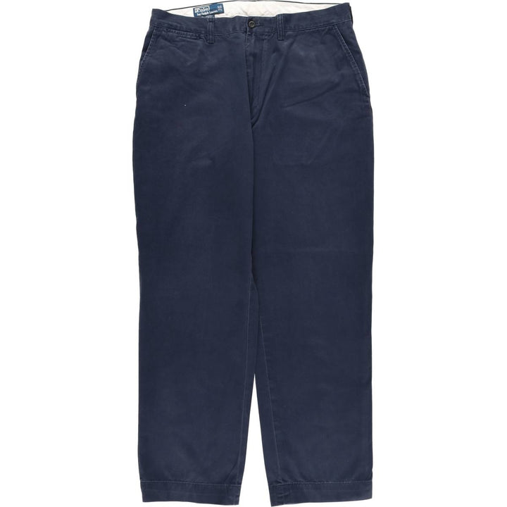 Ralph Lauren POLO by Ralph Lauren PROSPECT chino pants, men's size W35 cotton navy blue type Vintage Second Hand