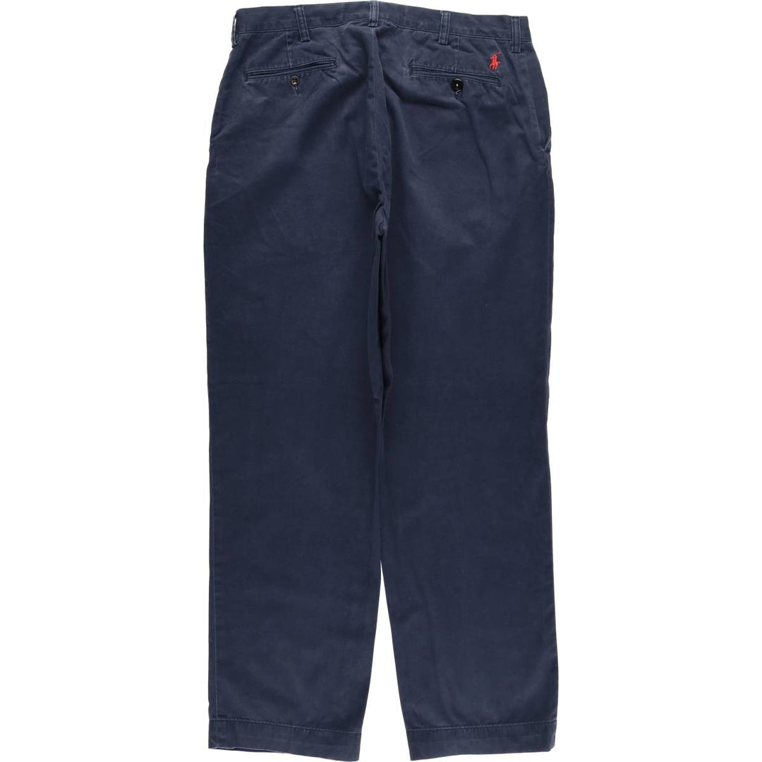 Ralph Lauren POLO by Ralph Lauren PROSPECT chino pants, men's size W35 cotton navy blue type Vintage Second Hand