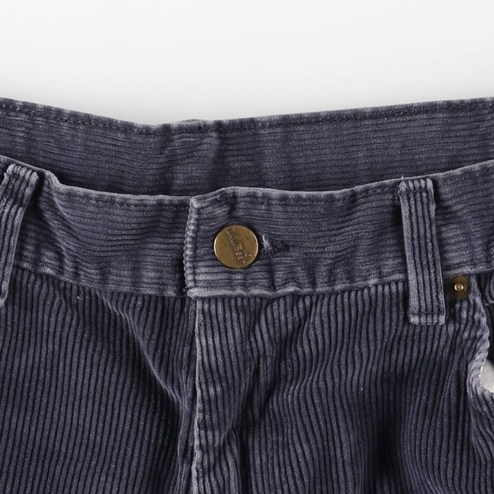 Vintage LLBean Double L corduroy pants from the 1980'S and 1990s, made in the USA, men's size W36. cotton navy blue type Vintage Second Hand