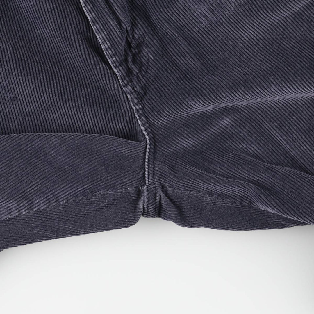 Vintage LLBean Double L corduroy pants from the 1980'S and 1990s, made in the USA, men's size W36. cotton navy blue type Vintage Second Hand