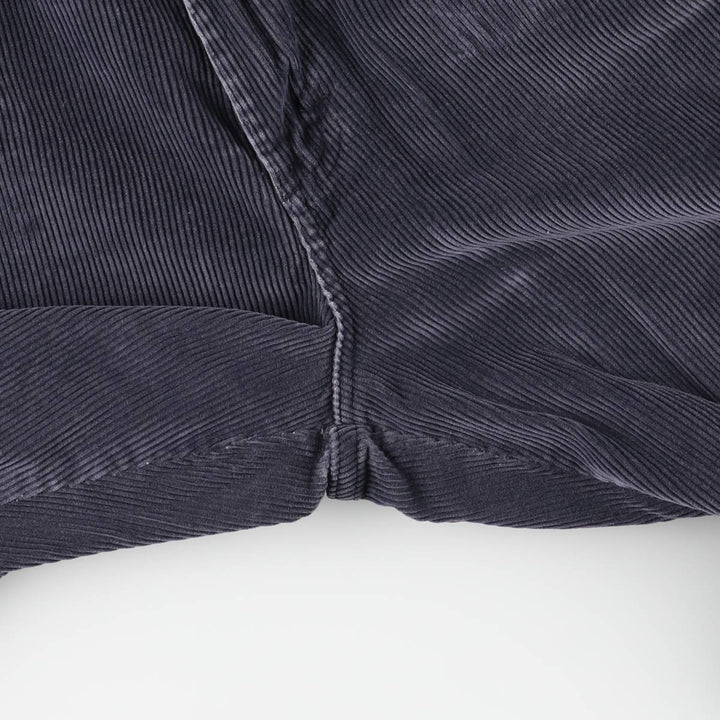 Vintage LLBean Double L corduroy pants from the 1980'S and 1990s, made in the USA, men's size W36. cotton navy blue type Vintage Second Hand