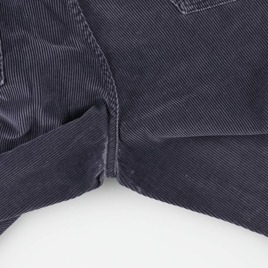 Vintage LLBean Double L corduroy pants from the 1980'S and 1990s, made in the USA, men's size W36. cotton navy blue type Vintage Second Hand
