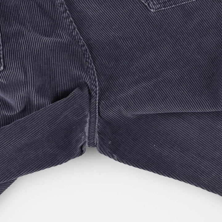 Vintage LLBean Double L corduroy pants from the 1980'S and 1990s, made in the USA, men's size W36. cotton navy blue type Vintage Second Hand