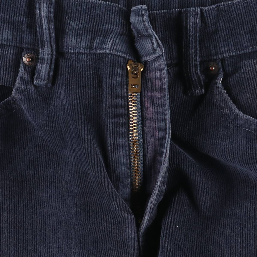 Levi's 514 Corduroy Pants, Men's, Size W34 cotton navy blue type Vintage Second Hand