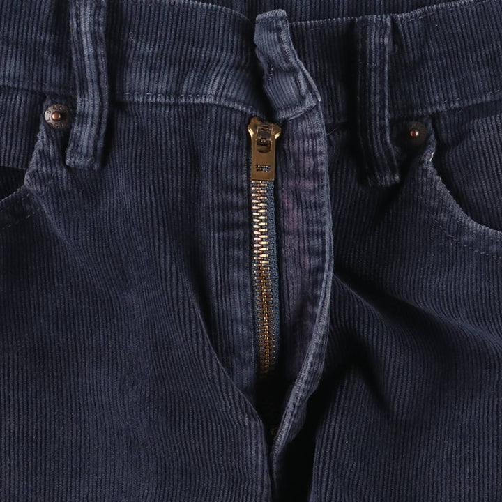 Levi's 514 Corduroy Pants, Men's, Size W34 cotton navy blue type Vintage Second Hand