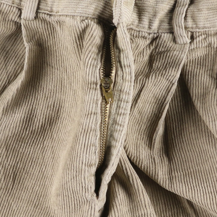 Dockers Two-pleat Corduroy Pants, Men's, Size W33 cotton Beige type Vintage Second Hand
