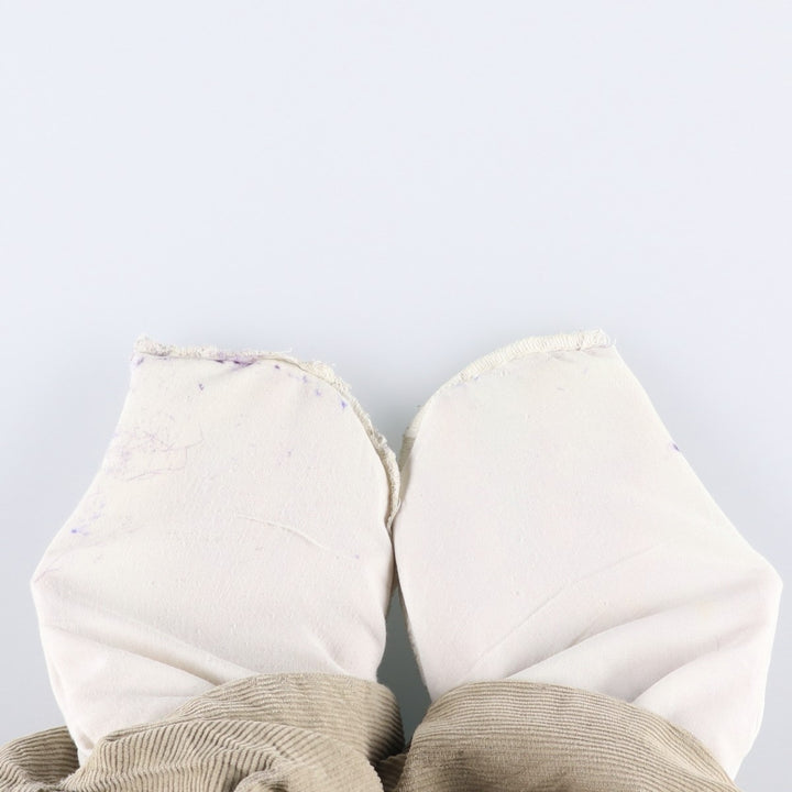 Dockers Two-pleat Corduroy Pants, Men's, Size W33 cotton Beige type Vintage Second Hand