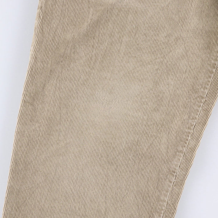 Dockers Two-pleat Corduroy Pants, Men's, Size W33 cotton Beige type Vintage Second Hand