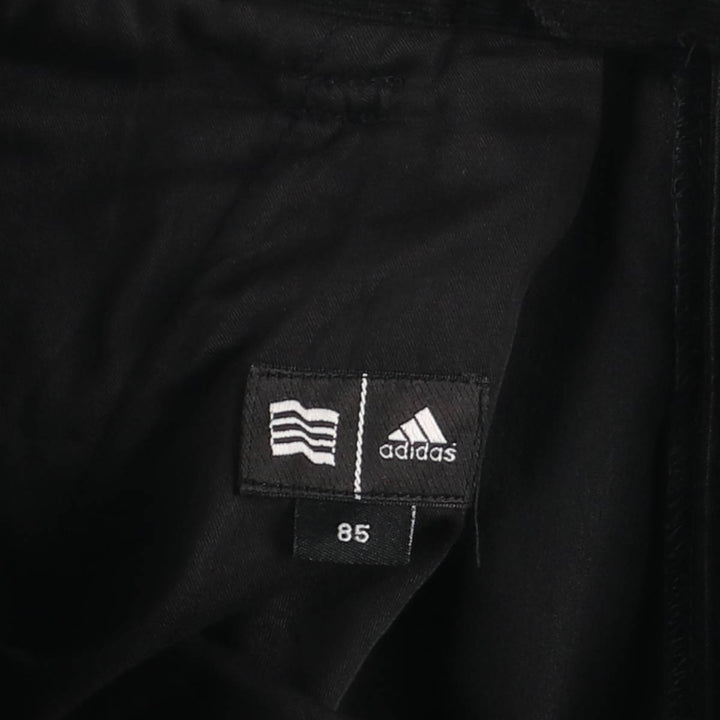 Adidas men's corduroy pants, size W33 unclear black type Vintage Second Hand