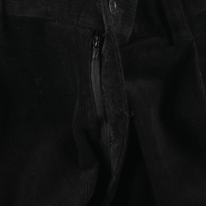 Adidas men's corduroy pants, size W33 unclear black type Vintage Second Hand