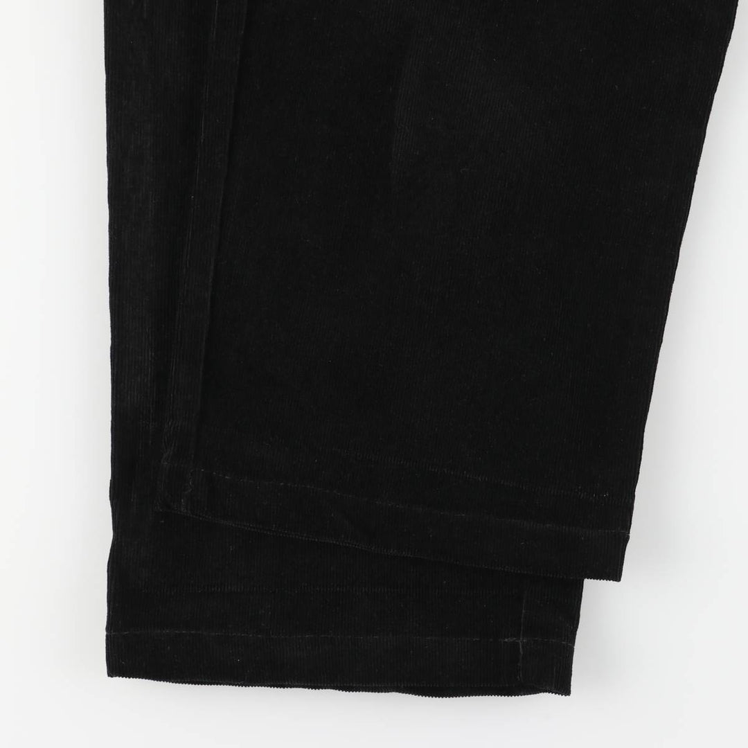 Adidas men's corduroy pants, size W33 unclear black type Vintage Second Hand