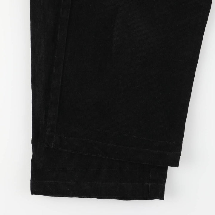 Adidas men's corduroy pants, size W33 unclear black type Vintage Second Hand