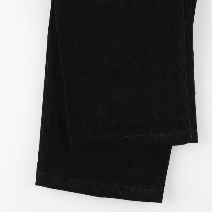 Adidas men's corduroy pants, size W33 unclear black type Vintage Second Hand