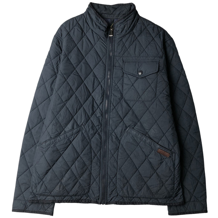 Ralph Lauren POLO RALPH LAUREN quilted jacket, men's size M recycled polyester navy blue type Vintage Second Hand