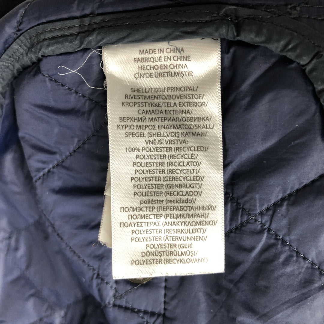 Ralph Lauren POLO RALPH LAUREN quilted jacket, men's size M recycled polyester navy blue type Vintage Second Hand