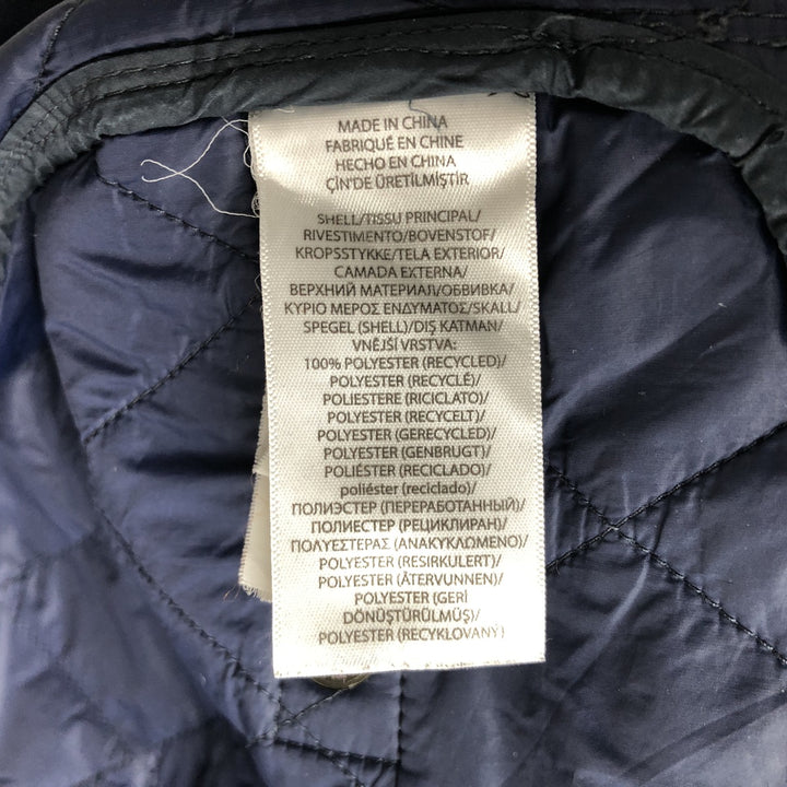 Ralph Lauren POLO RALPH LAUREN quilted jacket, men's size M recycled polyester navy blue type Vintage Second Hand