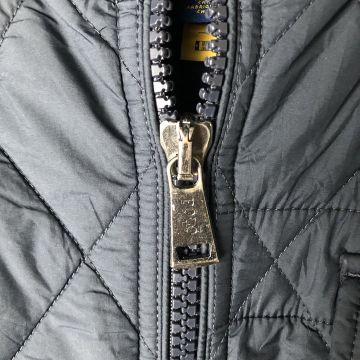 Ralph Lauren POLO RALPH LAUREN quilted jacket, men's size M recycled polyester navy blue type Vintage Second Hand