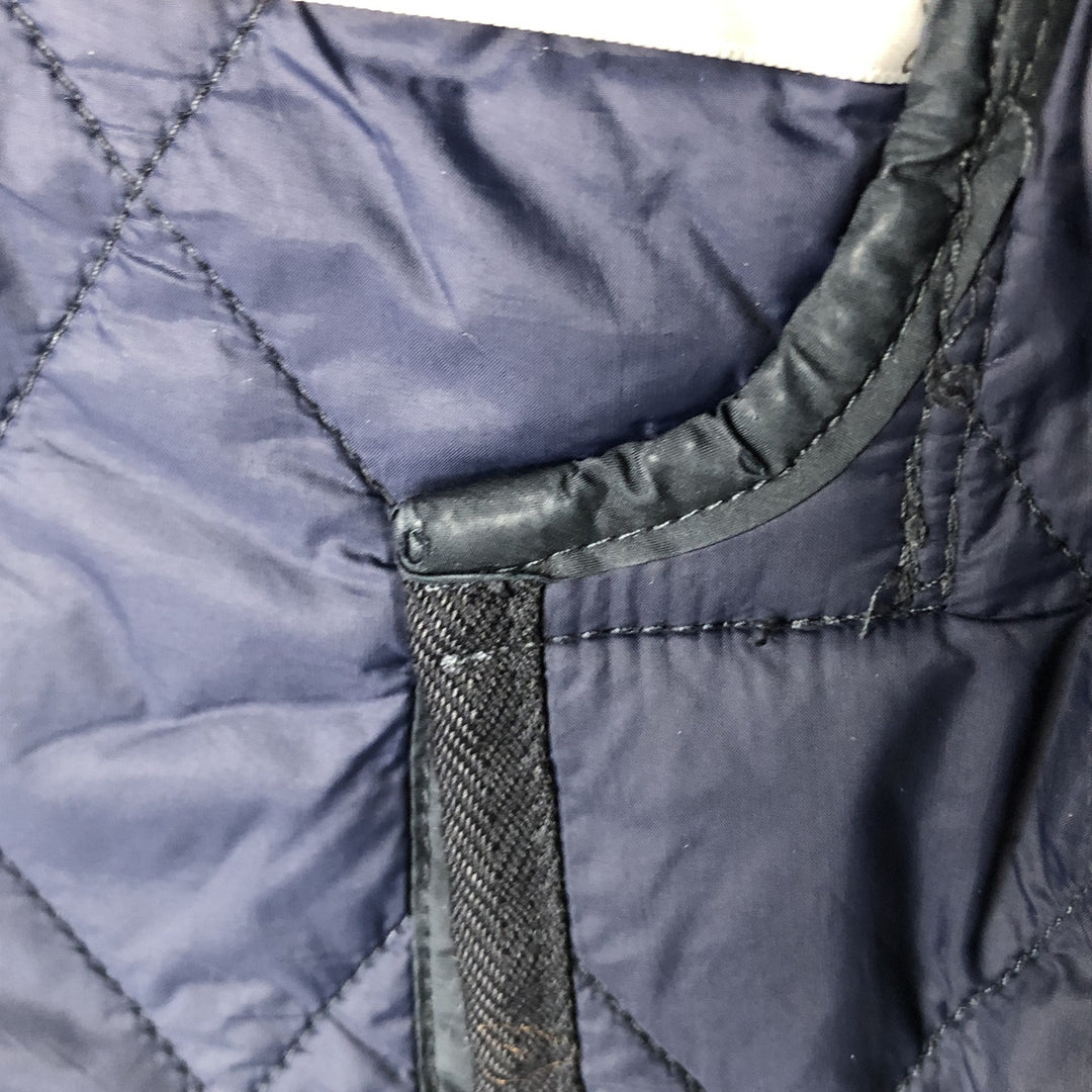 Ralph Lauren POLO RALPH LAUREN quilted jacket, men's size M recycled polyester navy blue type Vintage Second Hand