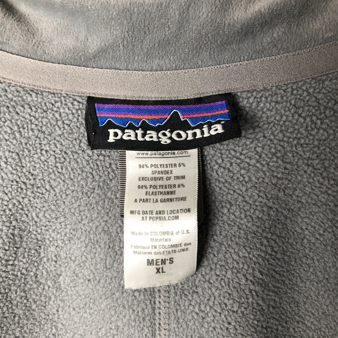 Patagonia Piton Hybrid Jacket 31805SP13 Softshell Jacket, Men's XL polyester gray type Vintage Second Hand