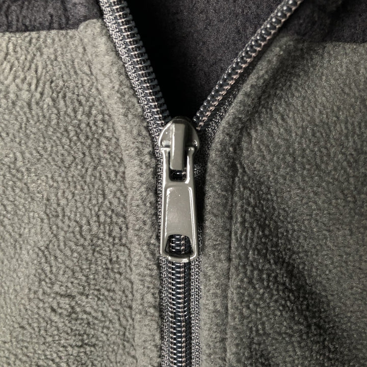 Columbia fleece jacket, men's size XL polyester black type Vintage Second Hand
