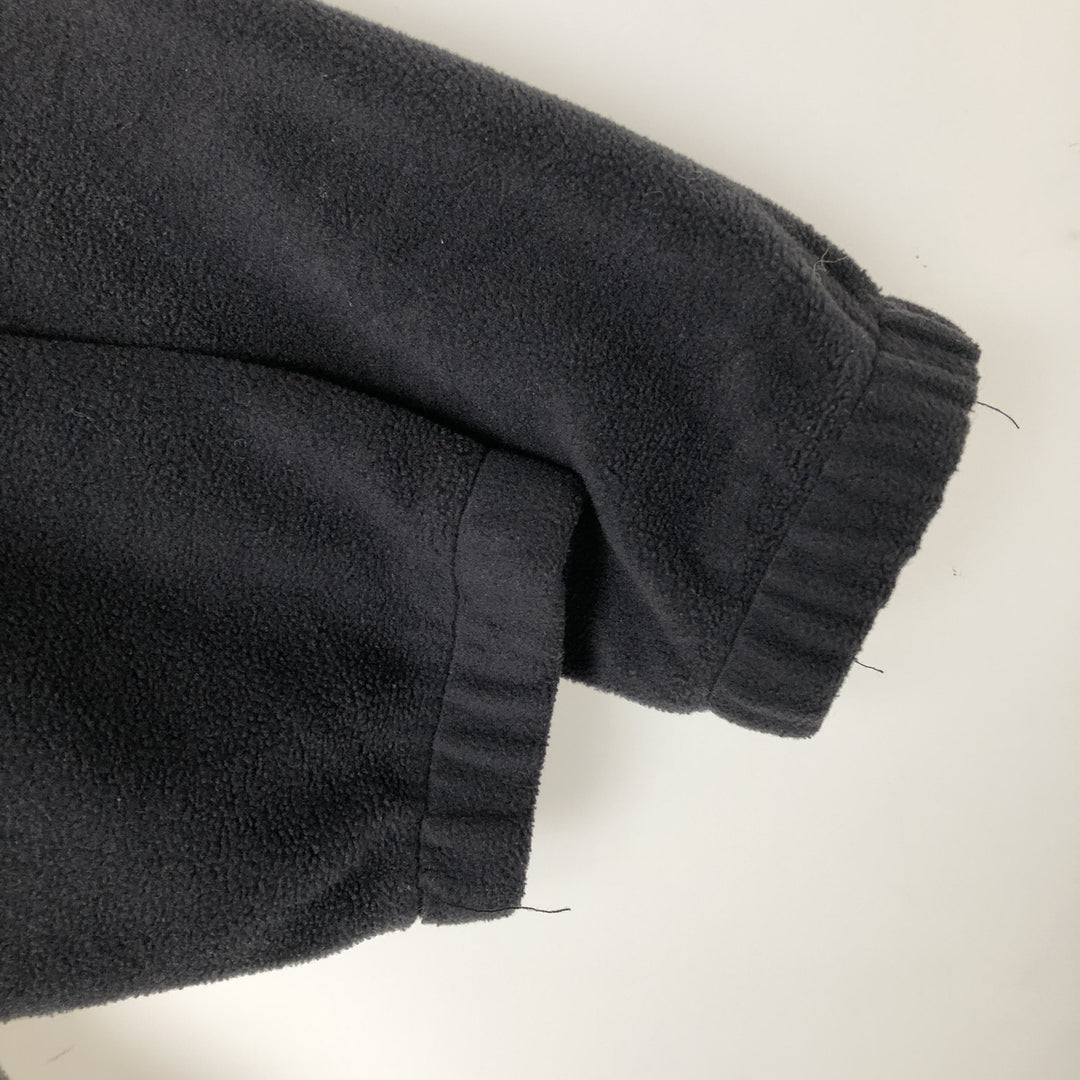 Columbia fleece jacket, men's size XL polyester black type Vintage Second Hand