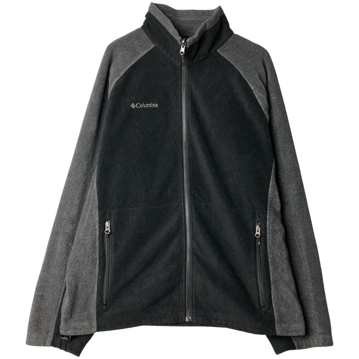2000'S Columbia Titanium Fleece Jacket, Men's Size L polyester black type Vintage Second Hand