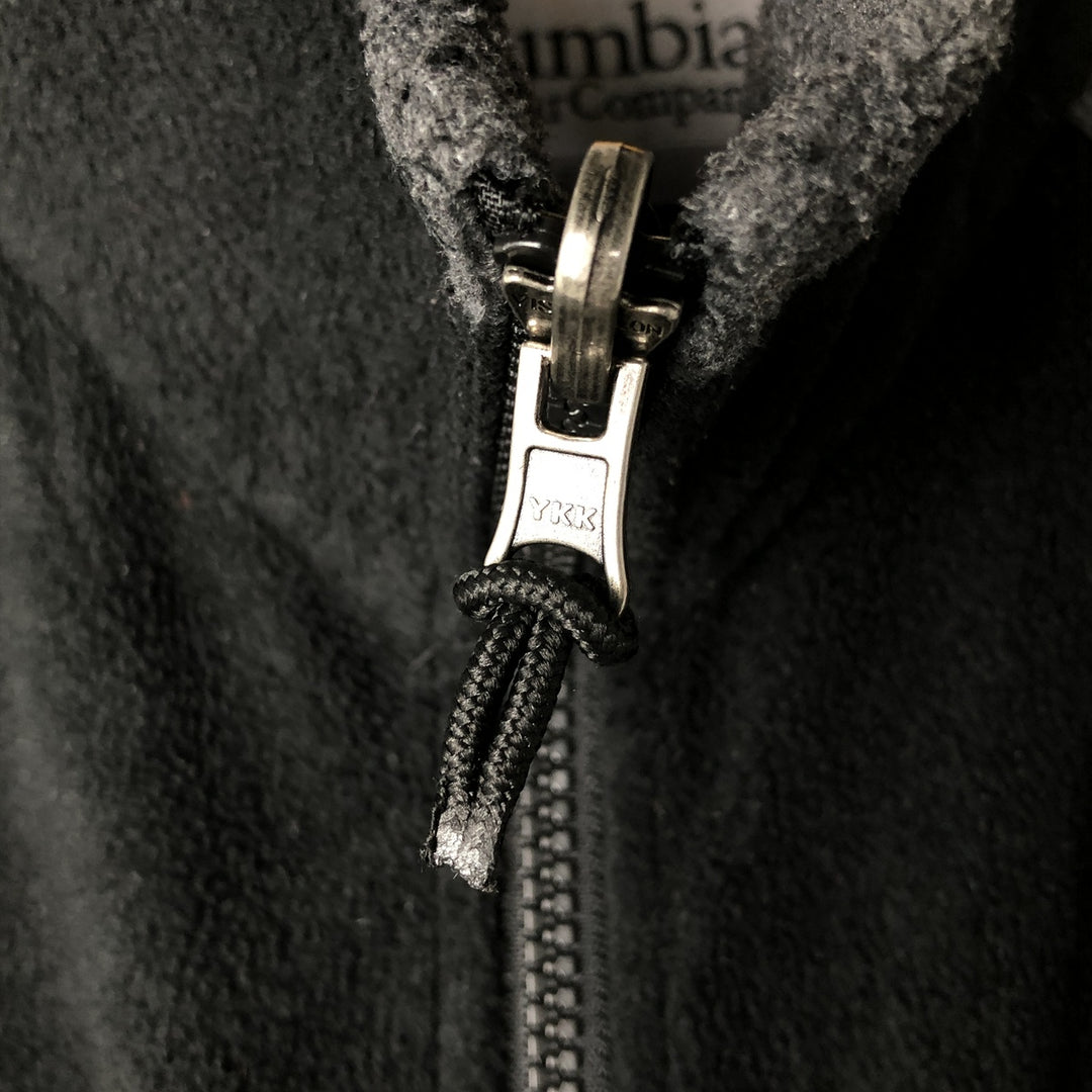2000'S Columbia Titanium Fleece Jacket, Men's Size L polyester black type Vintage Second Hand
