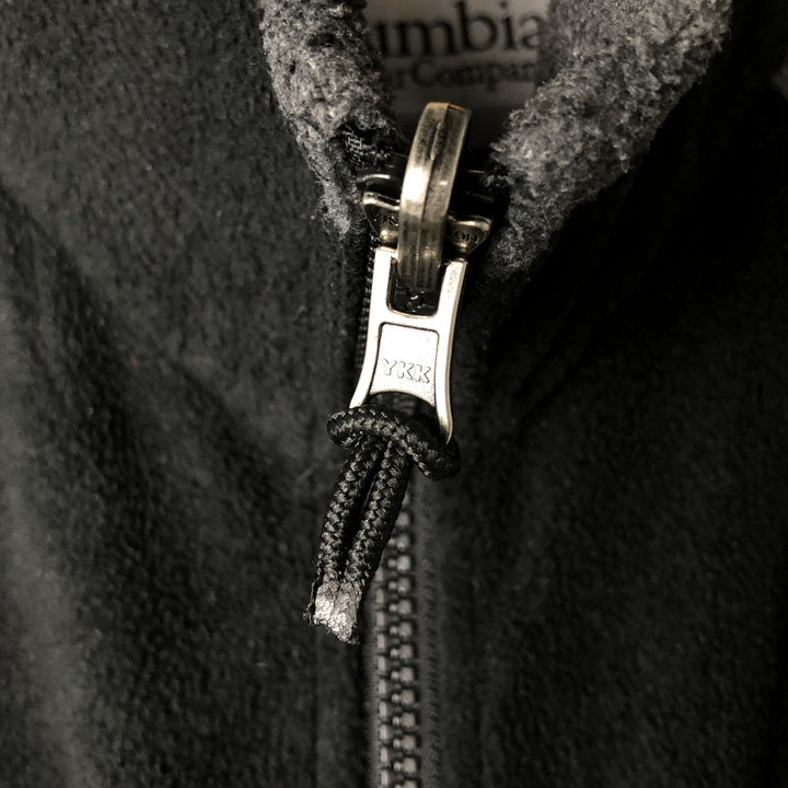 2000'S Columbia Titanium Fleece Jacket, Men's Size L polyester black type Vintage Second Hand